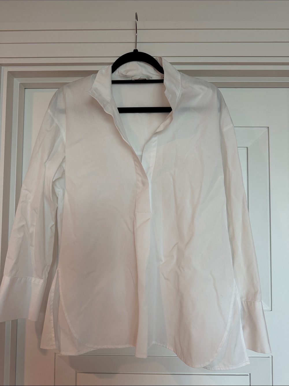 Vince White Button-Down Women's Shirt